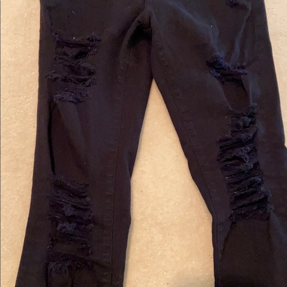 Frame Le Color Ripped Film Nicor Skinny Jeans - Picture 7 of 8